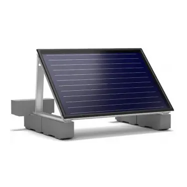 fixation sol panneau solaire