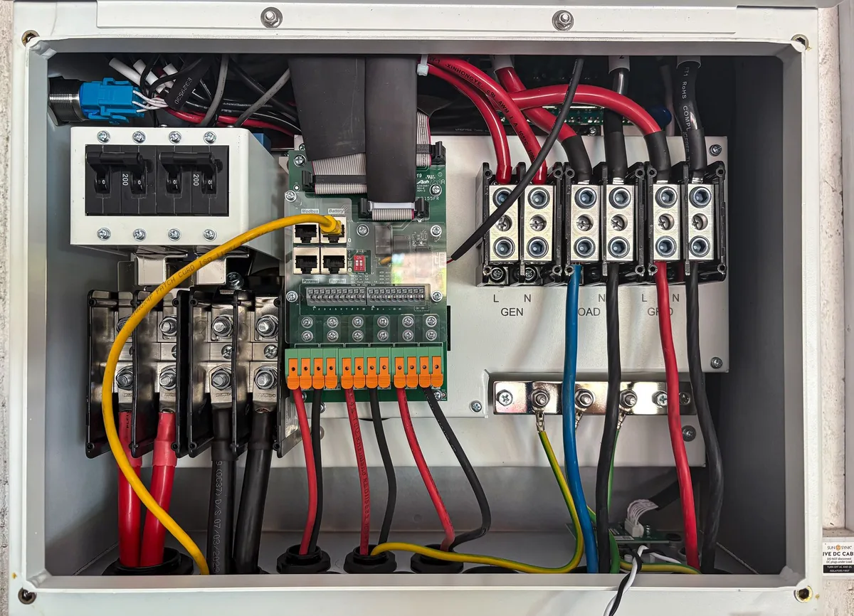 Boîtier de jonction et diodes d'un panneau photovoltaïque