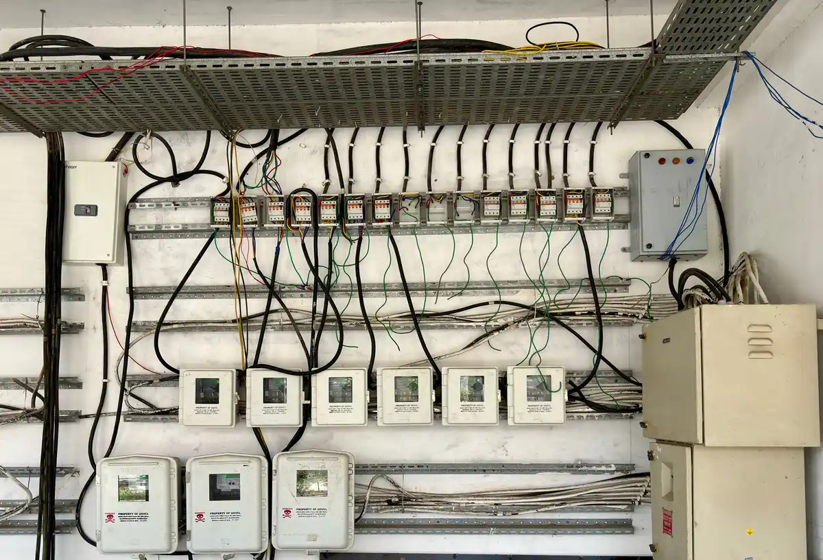 Disjoncteur de protection sur une installation triphasée